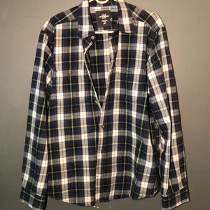 H&M construction flannel button down for Men 🌚